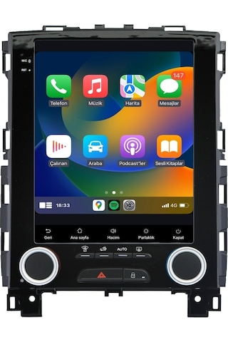 Otolas Renault Megane 4 Android Multimedya Ekran 2016-2024 8 Gb + 128 Gb 9.7''