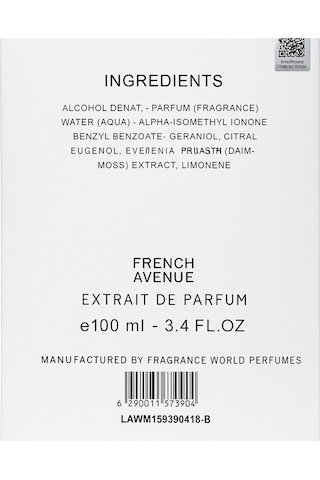 French Avenue Aether Extrait 100ml Narenciye