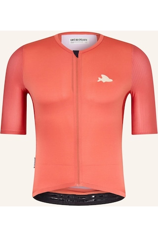 Cafe Du Cycliste Olympe Kadın Performans Fit Radtrikot Açık Pembe