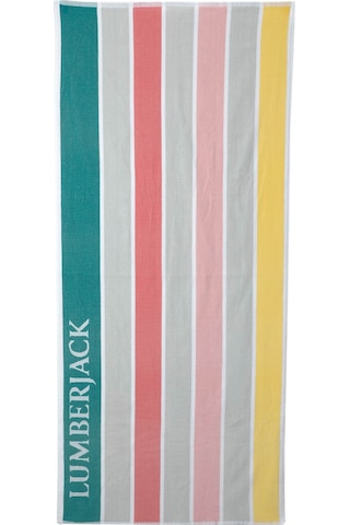 Lumberjack Plaj Havlusu Unisex Pembe Multı Grp H
