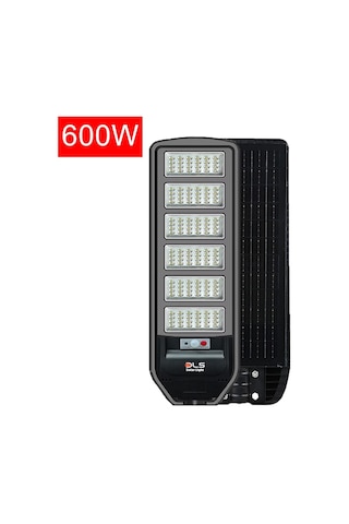 5'li Paket Dls 600w Güneş Enerjili Solar Sokak Ve Bahçe Lambası, Lifepo4 Bataryalı, Ip66, Hareket Sensörlü, Uzakt