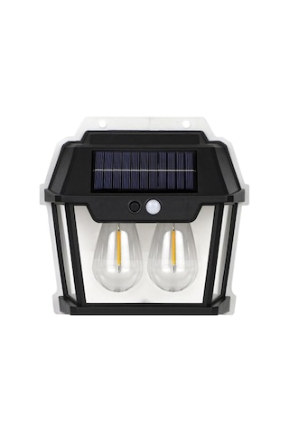 Modern Armatür Çevre Dostu Ürün Solar Güneş Enerjili Duvar Montajlı Şık Outdoor Lamba