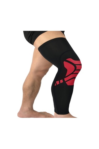 Geeksen Basketbol İçin Yazlık İnce Nihai Knee & Bacak Koruması - Siyah - M Bedeni - Nefes Alıcı Kumaş Hareketi Engellemez Siyah