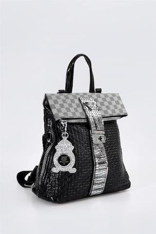 Ççs 17368 Kadın Omuz Ve Sırt Çantası Siyah