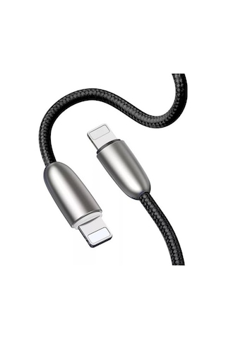 Baseus Torch CALHJ-B01 1.5A Lightning Şarj Kablosu Siyah 2M