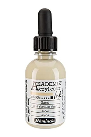 Akademie Akrilik Mürekkep 50 Ml 660 Buff Titanium Deep Diğer