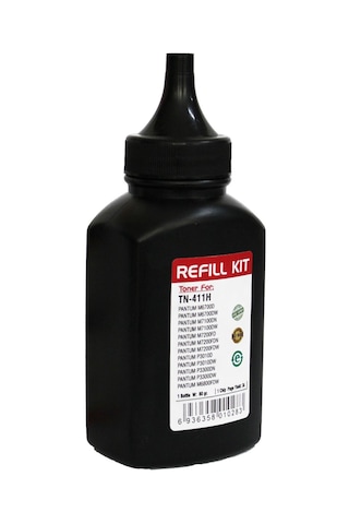 Fast Pantum Tl410h - Tn411h Refill- M6700-m6800- M7200-p3010 1toz+3k Chip Toner Dolum Kiti