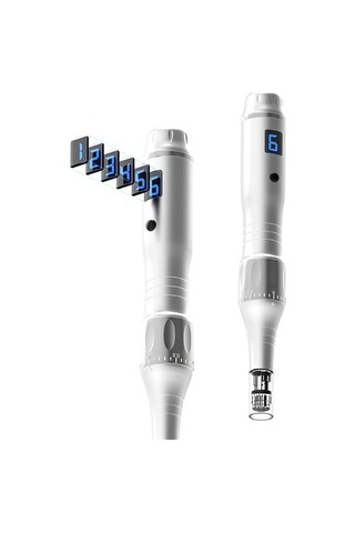 10 Adet Profesyonel 12 Pin Dermapen Mikro İğneleme Makinesi - Yüz Ve Cilt Bakımı İçin Derma Mezoterapi Kalemi Mts 8589