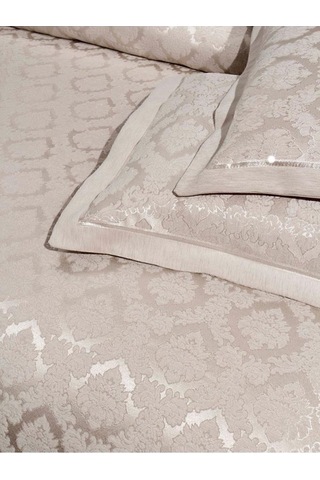 Çift Kişilik Yatak Örtüsü Marvella Şönil Bej