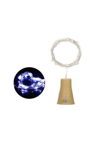 Maoyaya 3v 6w 1m 10 Led Ip65 Güneş Enerjili Şişe Işık Zinciri - Romantik Ve Dayanıklı Aksesuar Diğer