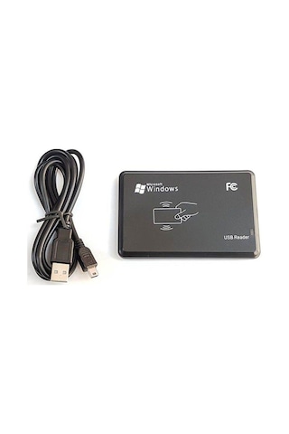 Usb Kablolu Rfıd Proximity 125Khz. Id Kart Okuyucu. Rfid Barkod.