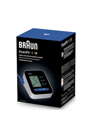 Braun ExactFit 1 BUA 5000 Üst Koldan Ölçer Tansiyon Aleti Siyah
