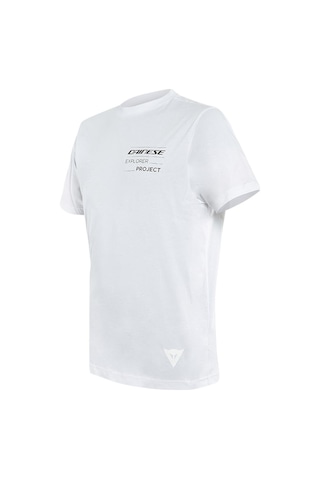 Dainese Explorer Project Kısa Kol Tshirt Beyaz