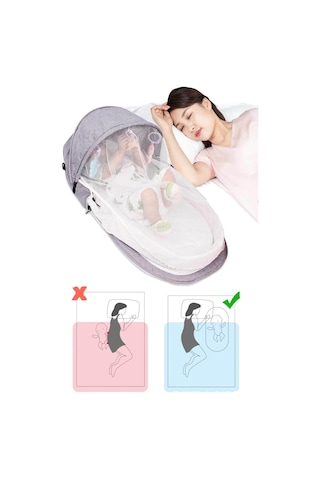 Anne Yanı Yatağı Yenidoğan Bebek