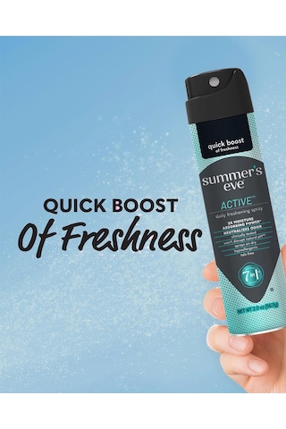 Summer's Eve Active Özel Bölge İntim Deodorant Sprey 56.7gr