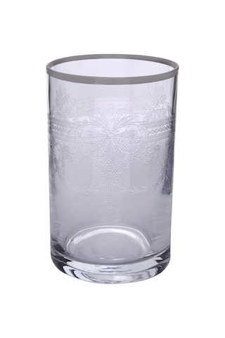 Decorium Kahve Yanı Su Bardağı 6lı Tumbler Elit 02 Platin