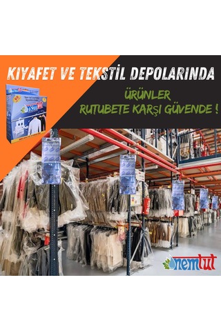 Kötü Koku Nem Rutubet Korozyona Karşı Etkili Paket 10 Kutu