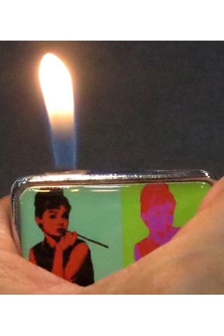 Ofluogluticaret Audrey Hepburn-Zenit Marka Manyotolu Ve Gazlı Çakmak 549517711