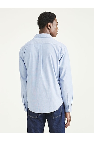 Dockers Stretch Oxford Mavi Gömlek Blue Çok Renkli