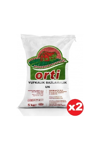 Orti Yufkalık - Bazlamalık Un 2 x 5 KG