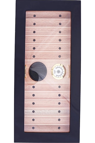 Premiumquality Tocoa Siyah Sedir Humidor Puro Kutusu
