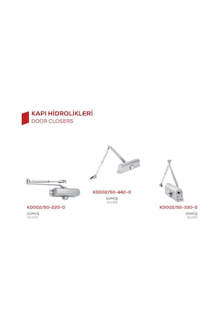 Kale Kapı Hidroliği No : 4 40 - 65 Kg Kd-002/50-440