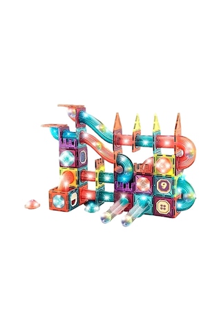 Magnetic Tiles Light Version 140 Parça / Ch1174