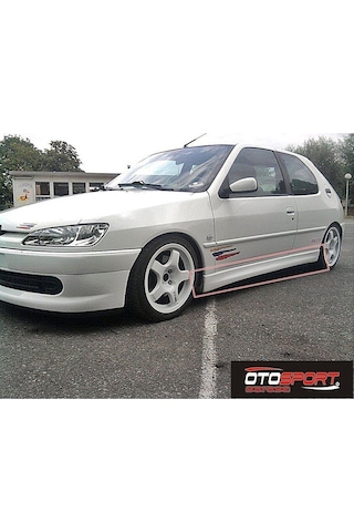 Peugeot 306 Marşpiyel Tek Kapı Sağ Sol Takım Fiberglass Boyasız