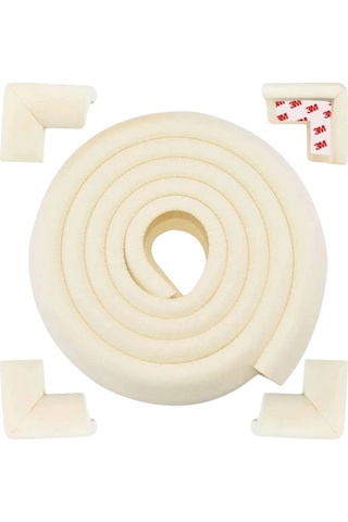 Jumbo 2 Mt. Kenar Ve 4 Ad. Köşe Koruyucu Krem-95 Krem