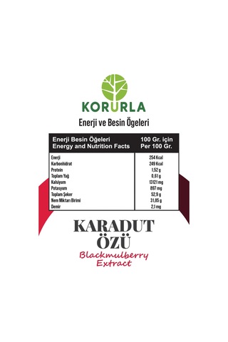 Karadut Özü 700 Gr Yoğun Kıvam