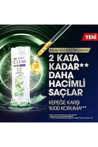 Women Kepeğe Karşı Etkili Şampuan Bitkisel Sentez 350 Ml X3