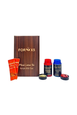 Form Kontrolüne Destek Bitkisel Kapsüller & Bitkisel Limon Aromalı Karışım
