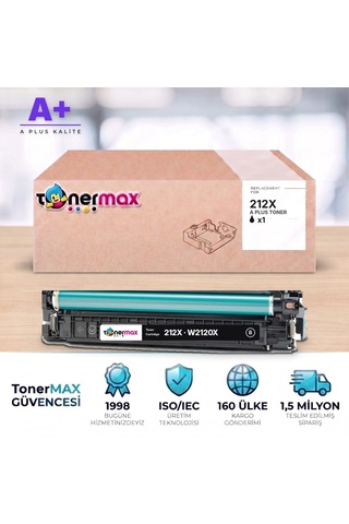 Hp 212x W2120x Siyah Uyumlu Toner A Plus / Color Laserjet Enterprise M554 / M555 / Mfp M578