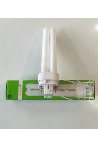 Ge Biax D/e 18w G24q-2 4-pin Enerji Tasarruflu Plesioglass Ampul F18dbx/840/4p/ll