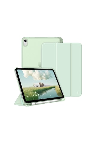 Apple Uyumlu iPad Air 11inç M2/m3 2025-2024 Kılıf Flip Cover Kalem Bölmeli Pc Case Kılıf