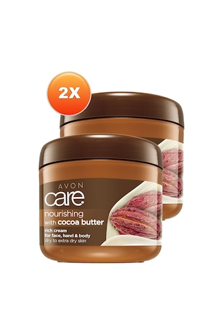Avon Care Kakao Yağı Yüz El ve Vücut Kremi 2 x 400 G