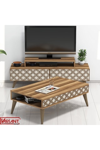 Variant City Tv Ünitesi Ve Orta Sehpa Takımı (216242683)