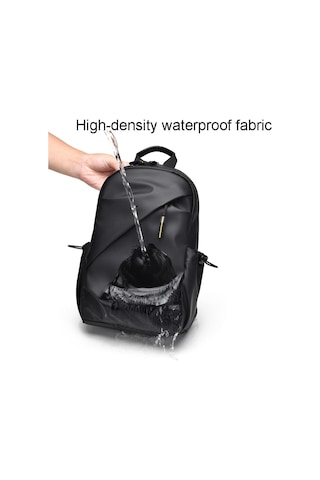 Sones Weıxıer 2122 Günlük Tek Omuzlu Çapraz Göğüs Çantası Büyük Kapasiteli Su Geçirmez Motosiklet Çantası Siyah