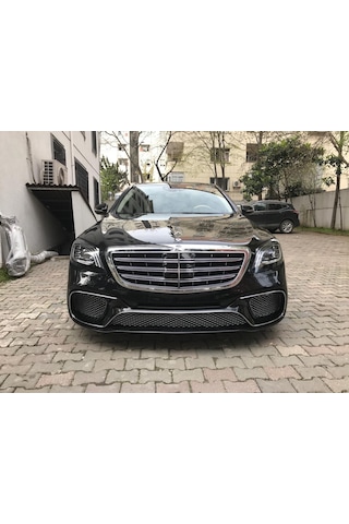 Mercedes W222 Makyajlı S65 Amg Ön Tampon Krom Izgara Seti 18+