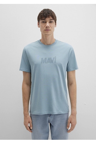 Mavi Logo Açık Mavi Erkek T-shirt M0612896-70838 Açik Mavi
