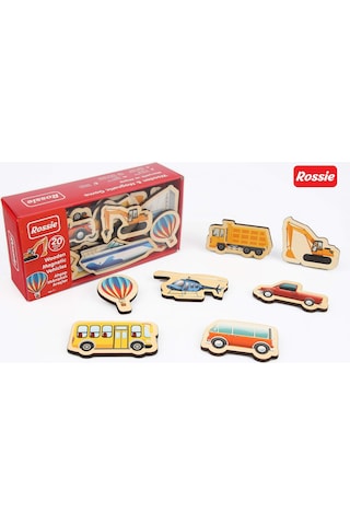 Rossie Mıknatıslı Ahşap Araçlar