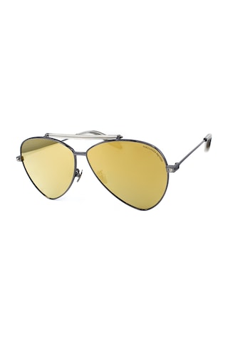 Alexander Mcqueen Am0058S 003 63 Unisex Füme Damla Çerçeve Güneş Gözlüğü