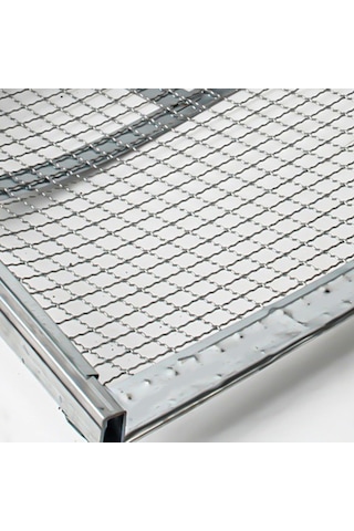 Paslanmaz Çelik Toprak Kürekleri Kolay Taşıma, Eleme Mısır Çekirdeği, 6mm Çok Amaçlı Ev Elek Çelik