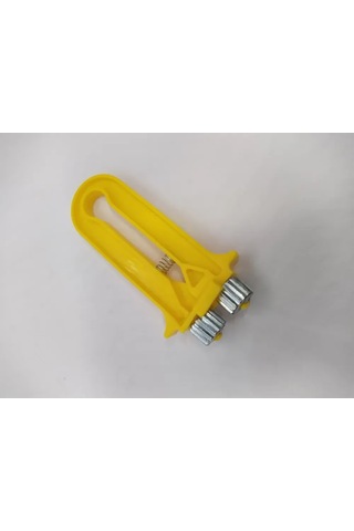 Folinda Arı Kovanı Çerçeve Tel Gerginleştirici - Plastik Ve Metal Yapı, Sarma Ve Sıkma Aracı, Sarı Renkli Arıcılık Gereci