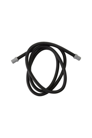 Fluval Oluklu Yedek Hortum 2,5 M, Çap 24/28 Mm Fluval Dış Filtre 104, 204, 105, 205, 106 Ve 206 İçin, Siyah/gri