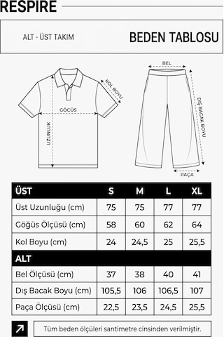 Respire Erkek R Nakışlı Şerit Detaylı Regular Fit Eşofman Takımı Siyah