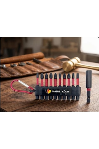 Mıknatıslı Bits Uç Seti Torx 10 Parça 50mm