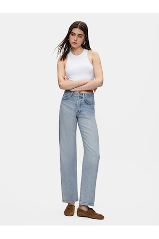 Ltb Vanetta Düz Paça Yüksek Bel Jean Pantolon 010095176316114 55910 Karışık Çok Renkli