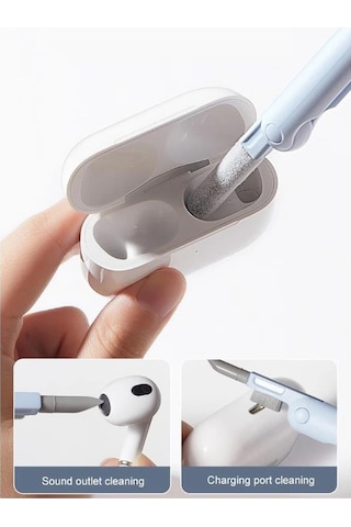 7 İn 1 Klavye Airpods Uyumlu Kulaklık Temizleme Seti Klavye Tuş Çıkarma