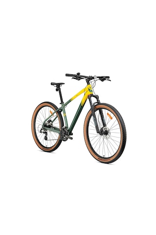 Kron Xc 150 H.disk 27.5 Jant Dağ Bisikleti Mat Yeşil-sarı-füme Yeşil - Sarı